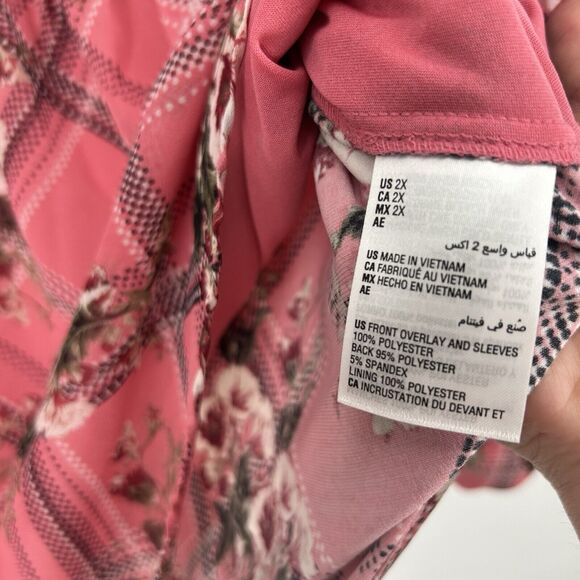 Charter Club Pink Ruffled Long Sleeve Blouse - Picture 10 of 10